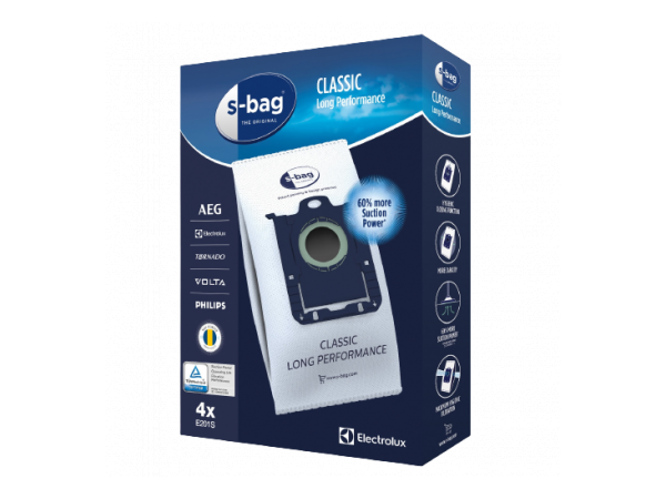 S-bag pölypussi Classic Long Performance 4 kpl E201S 9001684589